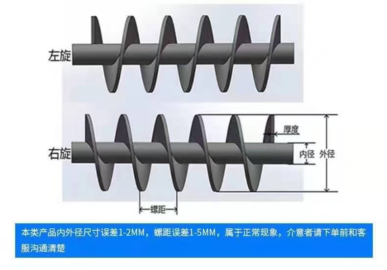毕节市不锈钢螺旋叶片无轴螺旋输送机 - 哪里好